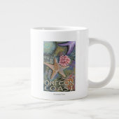 オレゴンコーストタイドプール ジャンボコーヒーマグカップ (右)