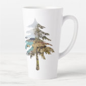 オレゴンコースト切り出し カフェラテマグ (右)