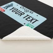 オレゴンサスカッチライセンスプレート シェルパブランケット (3/4)