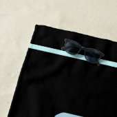 オレゴンサスカッチライセンスプレート ビーチタオル (インサイチュ)