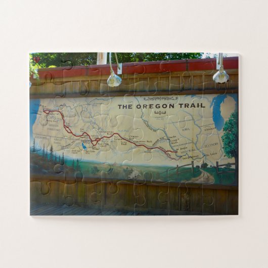 オレゴントレイルジグソーパズル ジグソーパズル (横)