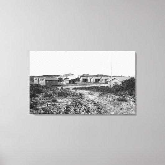 オレゴンビーチの写真のヘケタの写真 キャンバスプリント (正面)