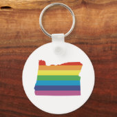 オレゴンプライド。 キーホルダー (正面)