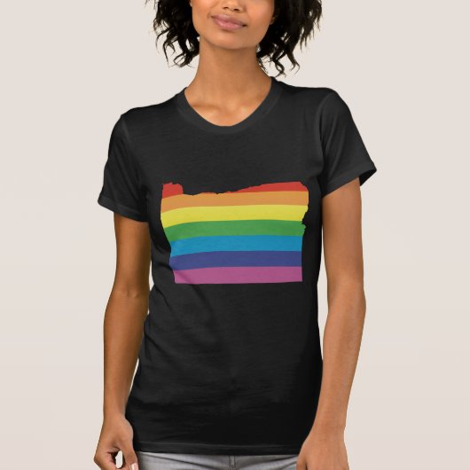 オレゴンプライド。 Tシャツ (正面)