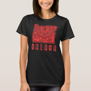 オレゴンマンダラ自然マウンテンズアドベンチャーを探索 Tシャツ