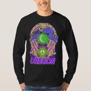 オレゴンレトロヴィンテージマウンテンズ&アウトドアウィルドレン Tシャツ