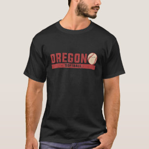 オレゴンヴィンテージソフトボールコーチチームレトロ Tシャツ