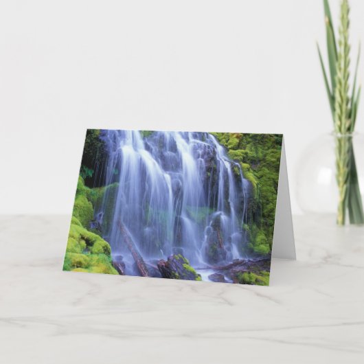 オレゴン中部カスケード山脈のプロキシ秋 カード (正面)