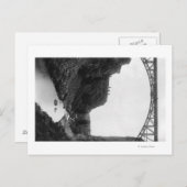 オレゴン中部フォトグラフの曲がった川橋 ポストカード (正面/裏面)