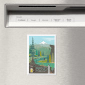 オレゴン冷凍機マグネット、ベンド マグネット (インサイチュ (食洗機))