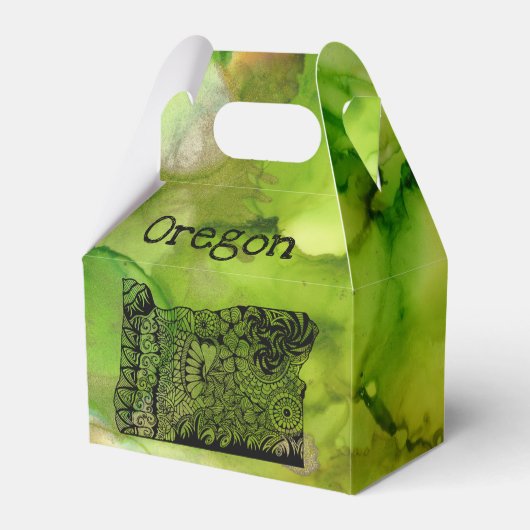 オレゴン切妻お願い フェイバーボックス (裏面サイド)