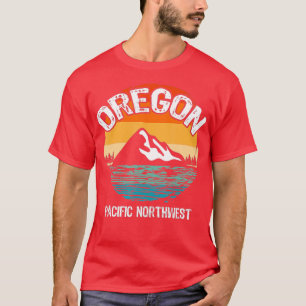 オレゴン北西部 Tシャツ