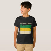 オレゴン地図でバカ騒ぎ 面白い野生生物の冒険 Vi Tシャツ (正面フル)