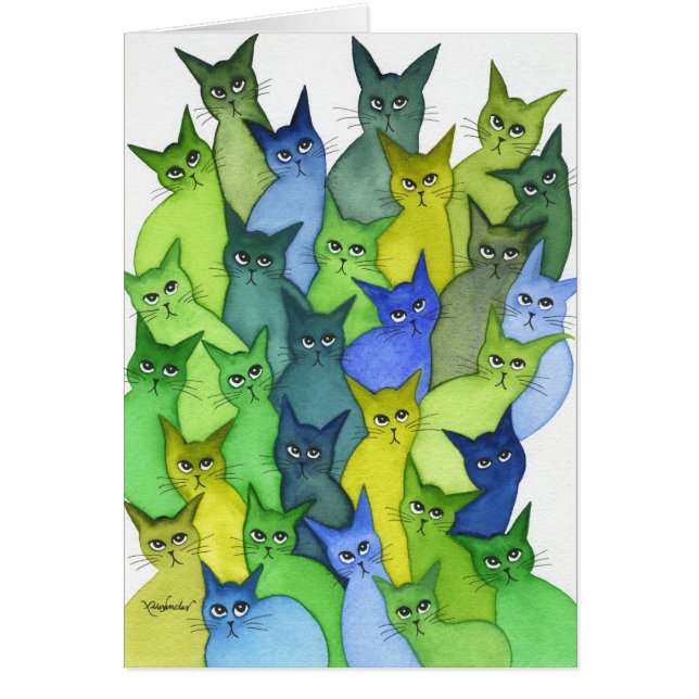 オレゴン多くのお洒落な猫 (正面)