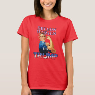 オレゴン女性,切り札のTシャツに Tシャツ