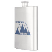 オレゴン山のフードリバーに行きたいな フラスク (左)