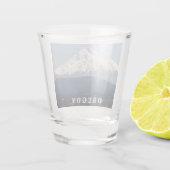 オレゴン山フードランドスケープ ショットグラス (裏面)