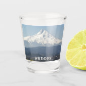 オレゴン山フードランドスケープ ショットグラス (正面)