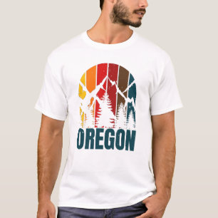 オレゴン山レトロヴィンテージ Tシャツ
