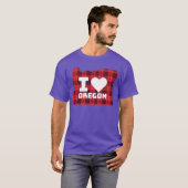 オレゴン州が大好き ビンテージ Tシャツ (正面フル)