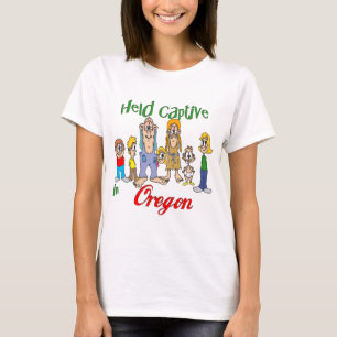 オレゴン州で監禁 Tシャツ