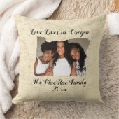 オレゴン州に住む古い地図州の形をした写真 クッション (ブランケット)