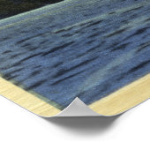 オレゴン州のオウッズ湖 ポスター (角)