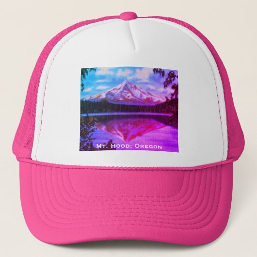 オレゴン州のクリスタル湖ホー澄んド山失った キャップ (正面)