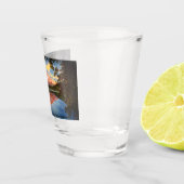 オレゴン州のクリスタル湖ホー澄んド山失った ショットグラス (右)