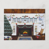 オレゴン州のクリスマス シーズンポストカード (正面)