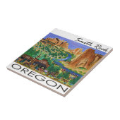 オレゴン州のスミス・ロック タイル (側面)