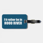 オレゴン州のフッド・リバーに行きたい ラゲッジタグ (裏面横)