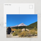 オレゴン州のフード山 ポストカード (正面/裏面)