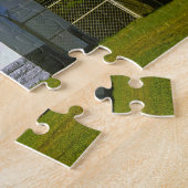 オレゴン州のヘケタヘッドライトハウスホテル。クリスマスの挨拶 ジグソーパズル (側面)