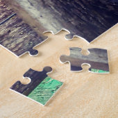 オレゴン州のヤギ族フッド川。クリスマスの挨拶 ジグソーパズル (側面)