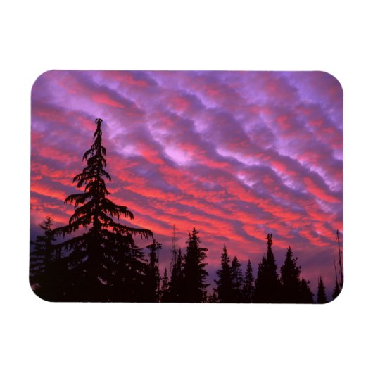 オレゴン州の三人の姉妹ウィルダネス マグネット (横)