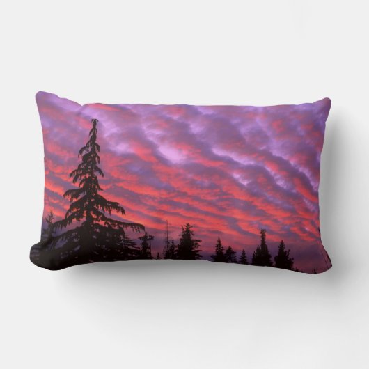 オレゴン州の三人の姉妹ウィルダネス ランバークッション (正面)