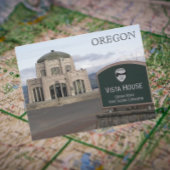 オレゴン州の旅行写真：クロウンポイント ヴィスタハウス ポストカード
