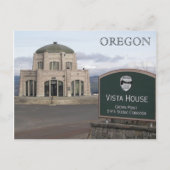 オレゴン州の旅行写真：クロウンポイント ヴィスタハウス ポストカード (正面)