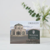 オレゴン州の旅行写真：クロウンポイント ヴィスタハウス ポストカード (スタンド正面)