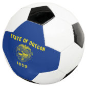 オレゴン州の旗 サッカーボール (3/4)