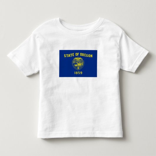 オレゴン州の旗 トドラーTシャツ (正面)