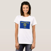 オレゴン州の旗 Tシャツ (正面フル)