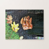オレゴン州の木のキノコ ジグソーパズル (横)
