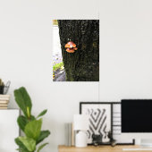 オレゴン州の木のキノコ ポスター (ホームオフィス)