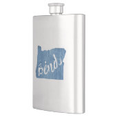 オレゴン州の木目 フラスク (左)