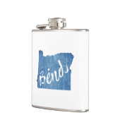 オレゴン州の木目 フラスク (左)