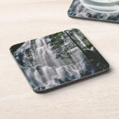 オレゴン州の森の滝 コースター (左側)