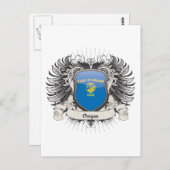 オレゴン州の紋章 ポストカード (正面/裏面)