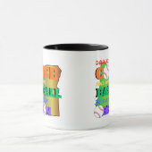 オレゴン州の野球とコーヒー マグカップ (中央)
